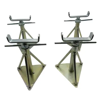 Static Caravan Axle Stands Large X4 (Mobile Home Support 15" -20")