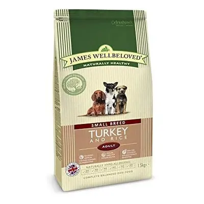 Crown Pet - James Wellbeloved Dog Adult Small Breed Turkey & Rice - 7.5kg