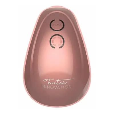 Twitch Rose Gold Hands Free Suction And Vibration Toy