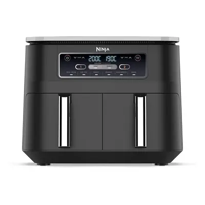 Ninja Foodi Air Fryer [AF300UK], Dual Zone, 7.6 Litre, Black