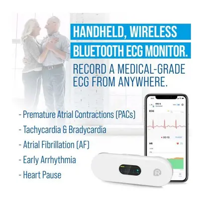 Personal ECG Monitor, Bluetooth Wireless Portable Heart Monitor