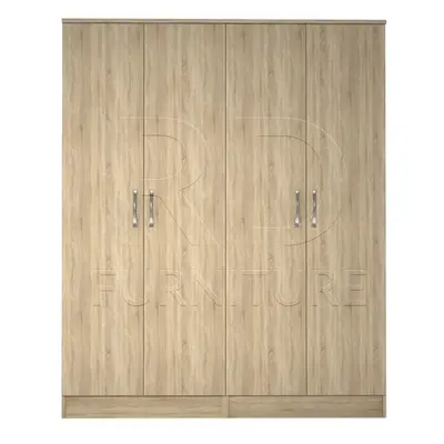 Ready assembled Classic Door Wardrobe Oak