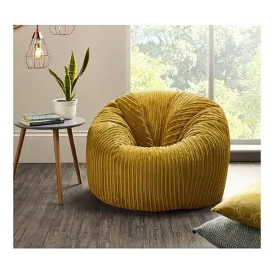 Jumbo Cord Beanbag Chair Large Bean Bags in Plush Jumbo Cord Classic Beanbags Lounger Made in th