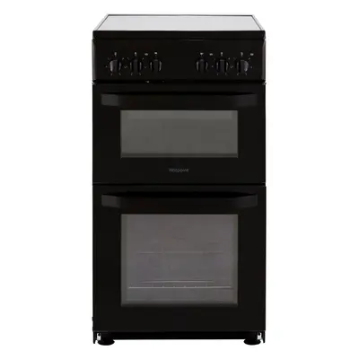 Hotpoint Cloe HD5V92KCB 50cm Electric Cooker with Ceramic Hob - Black