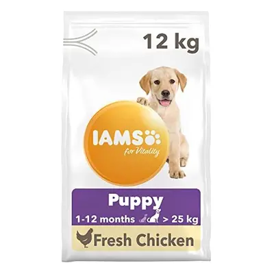 IAMS Complete Dry Dog Food for Puppy Large Breeds with Chicken kg