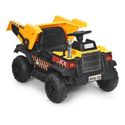 Battery Powered Dump Truck Kids Construction Vehicle with Music Horn