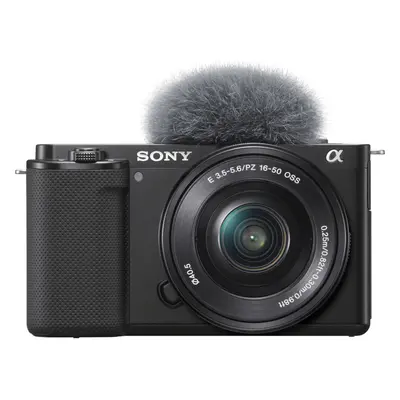 Sony ZV-E10 Mirrorless Camera with 16-50mm Lens (Black)