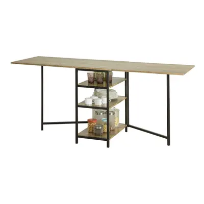 SoBuy FWT62-N, Modern Industrial Design Folding Dining Table