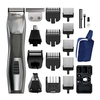 Wahl Chromium 11-in-1 Multigroomer, Beard Trimmer for Men, Nose Hair Trimmer, Stubble Trimmer, B