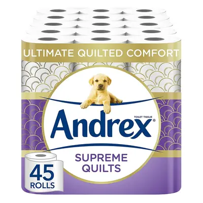 Andrex Toilet Roll - Supreme Quilted Toilet Paper