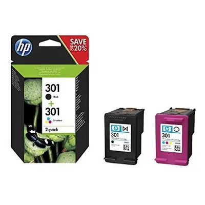 HP N9J72AE Original Ink Cartridge, Black and Tri-Colour, Pack of