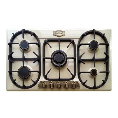 Kaiser Empire 86cm Gas Hob | Ivory Burner Cooktop