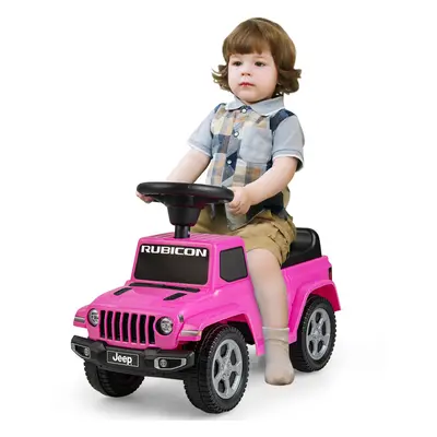 Children's Ride on Push Car Licensed Jeep Toddler Foot-to-Floor Sliding