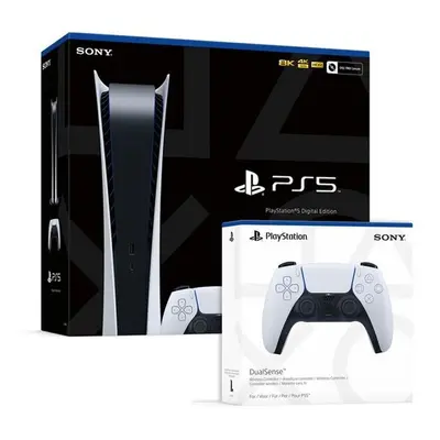 Sony PlayStation Digital Console & Additional Dualsense Controller