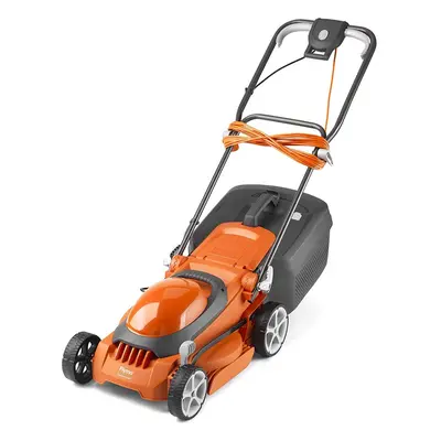 Flymo EasiStore 340R Electric Rotary Lawn Mower - cm Cutting Width, Litre Grass Box, Close Edge 