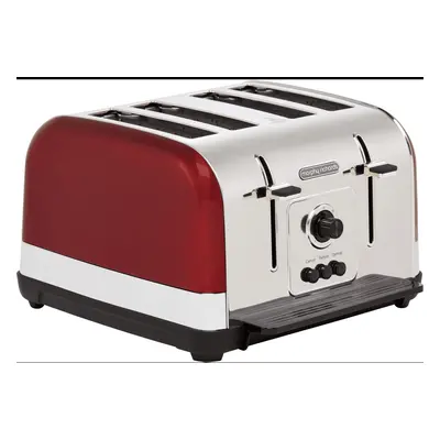 Morphy Richards Venture 4 Slice Toaster - Red