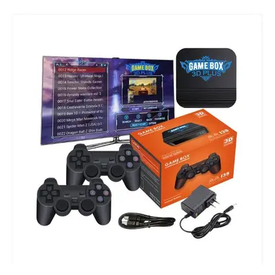 4K HD 3D Game Console I3S 64G WITH Games + Gamepads