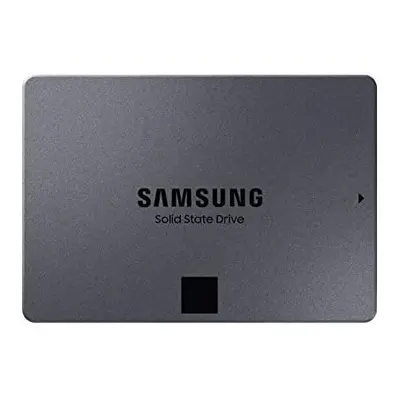 Samsung QVO TB SATA 2.5 Inch Internal Solid State Drive (SSD) (MZ-77Q2T0), Black