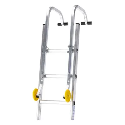 Extension Ladder Roof Hook Conversion Kit Ridge Clamp & Wheel Ladders Adapter