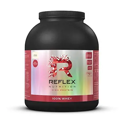 Reflex Nutrition 100% Whey Protein Powder Pure Whey Concentrate & Amino Acids Amazing New Taste 