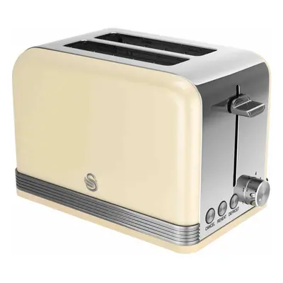 Swan Slice Retro Cream Toaster