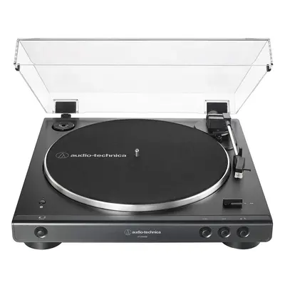 Audio-Technica AT-LP60XBT-BK Fully Automatic Wireless Belt-Drive Turntable (Black) (ATLP60XBTBK)