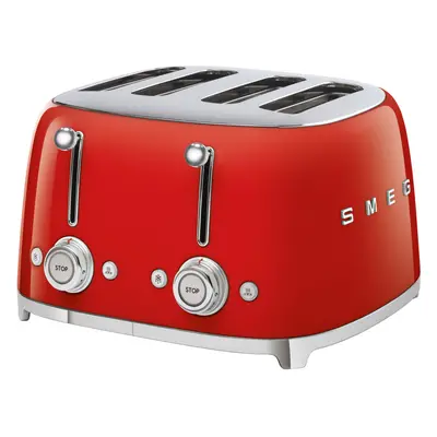 Smeg 50's Retro TSF03RDUK Slice Toaster - Red