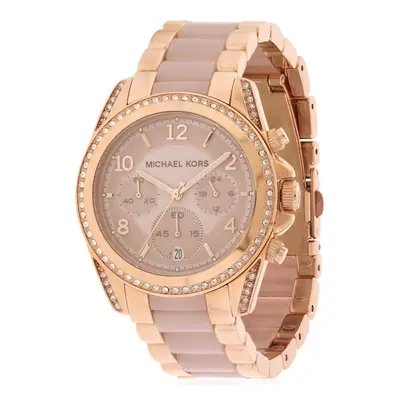 Michael Kors Blair Rose Gold-Tone Chronograph Ladies Watch MK5943