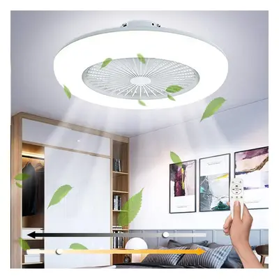 Modern Ceiling Fan Light Color Change Lamp Remote Control