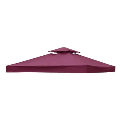 Greenbay 2-Tier Replacement Top Fabric for 3x3m Gazebo Pavilion Roof Canopy Wine Red