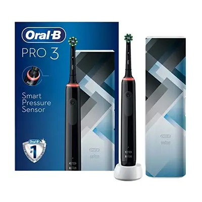 Oral-B Pro Electric Toothbrush with Smart Pressure Sensor, Cross Action Toothbrush Head & Mondri