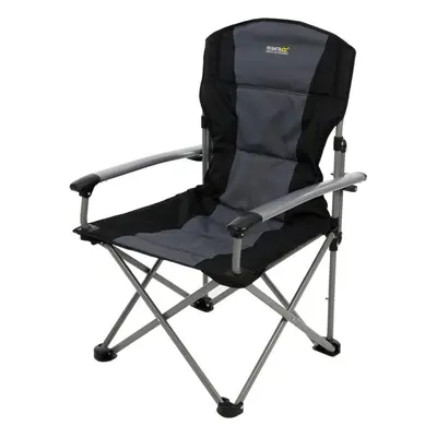 Regatta Forza Folding Camping Chair Black/Seal Grey