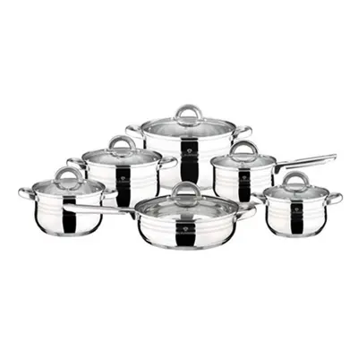 Blaumann Piece Stainless Steel Pan Set