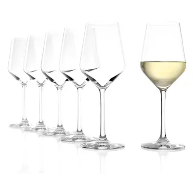 StÃ¶lzle Lausitz Revolution White Wine Glasses, 365ml, 6-piece set, highly functional white wine