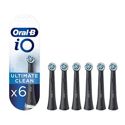 Oral-B iO Ultimate Clean Electric Toothbrush Head, Twisted & Angled Bristles for Deeper Plaque R