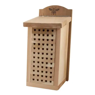 Heavy Duty Mason Bee House with Removable Cleaning Trays Wooden