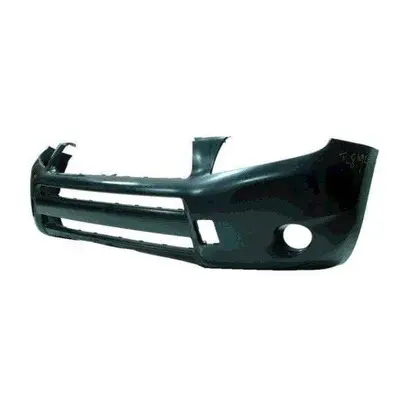 Toyota Rav-4 Estate Front Bumper Primed With Round Fog Lamp Hole No Wing Extensions