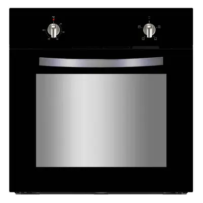 60cm Single Electric Oven In Black, Multi-function - SIA SSO59BL