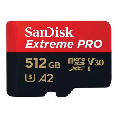 Sandisk Micro SD Extreme Pro 200MB/s Flash Memory Card 512GB