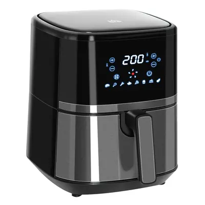 HOMCOM Air Fryer 4.5L 1500W with Digital Display Rapid Air Circulation Timer