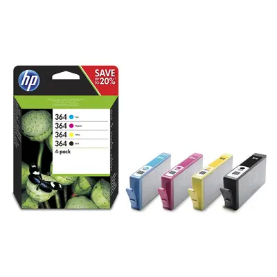 HP Original Ink Cartridge - Black/Cyan/Magenta/Yellow, Pack of