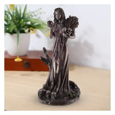 Resin Persephone Goddess Sculpture Art Statues Outdoor Garden Decoration Ornament Home Desktop D