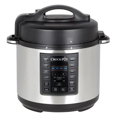 Crockpot Express Pressure CSC051 5.6 Litre Multi Cooker - Brushed Stainless Steel