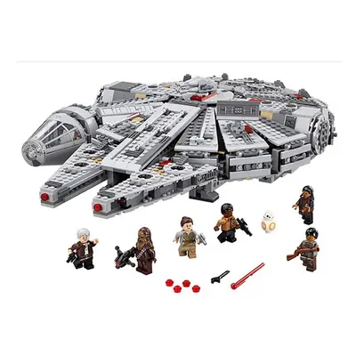 Children's building blocks early education toy Star Wars Millennium Falcon