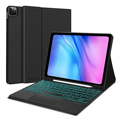 iPad Pro inch Keyboard Case, iPad Air 5th Gen 4th Generation Keyboard Case, Touch Trackpad - Pro