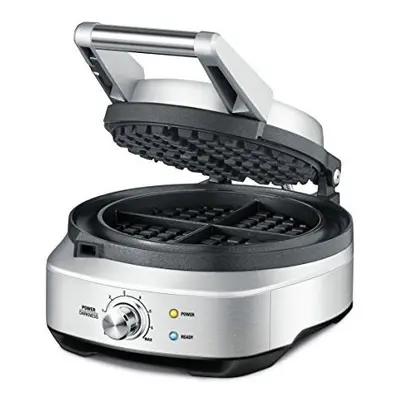 The Sage No-Mess Waffle Maker, Brushed Stainless Steel, BWM520BSS