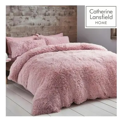 Catherine Lansfield Cuddly King Size Duvet - Blush Pink