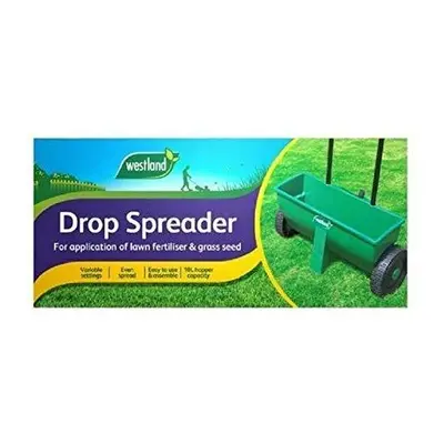 Westland Lawn Fertiliser Push Along Drop Wheeled Spreader