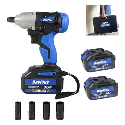 21V Car repair wheel nut gun impact wrench power huge torque cordless driver wrench