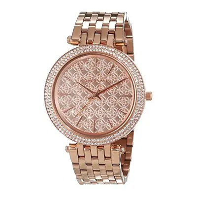 Michael Kors Womens Darci Rose Gold-Tone Watch MK3399